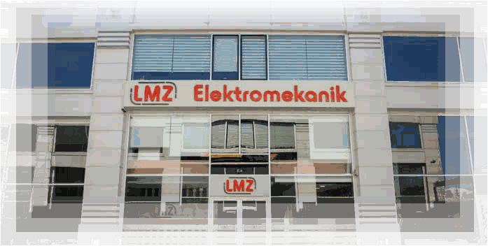 Genuine LMZ building photograph from official company catalog with feathered background